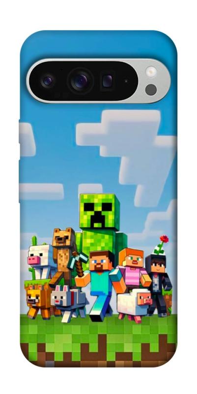 Чехол itsPrint Block Adventure для Google Pixel 9 Pro XL, игры, купить оптом с доставкой