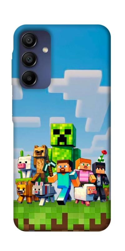 Чехол itsPrint Block Adventure для Samsung Galaxy A16 5G, игры, купить оптом с доставкой