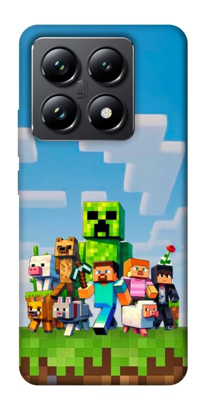 Чехол itsPrint Block Adventure для Xiaomi 14T Pro, игры, купить оптом с доставкой