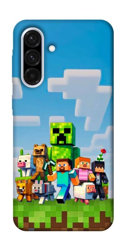Чехол itsPrint Block Adventure для Samsung Galaxy A36 5G, игры, купить оптом с доставкой