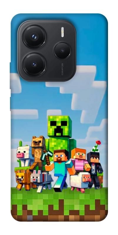 Чехол itsPrint Block Adventure для Xiaomi Redmi Note 14 5G, игры, купить оптом с доставкой