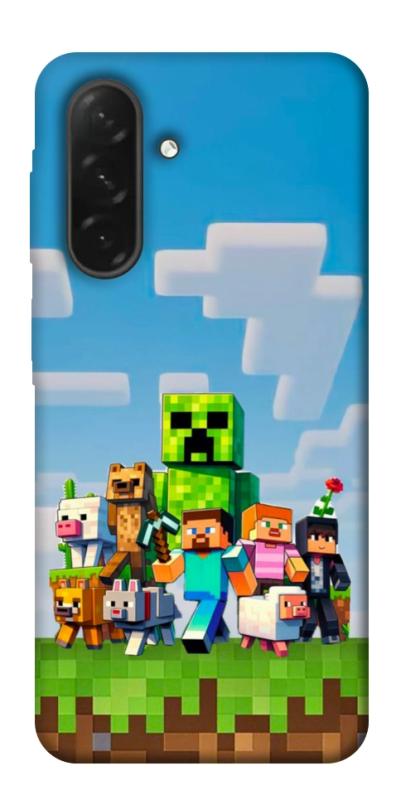Чехол itsPrint Block Adventure для Samsung Galaxy A26 5G, игры, купить оптом с доставкой