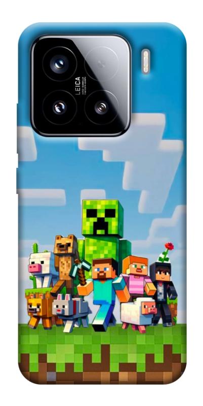 Чехол itsPrint Block Adventure для Xiaomi 15, игры, купить оптом с доставкой