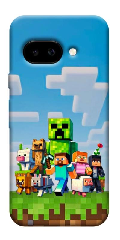 Чехол itsPrint Block Adventure для Google Pixel 9a, игры, купить оптом с доставкой