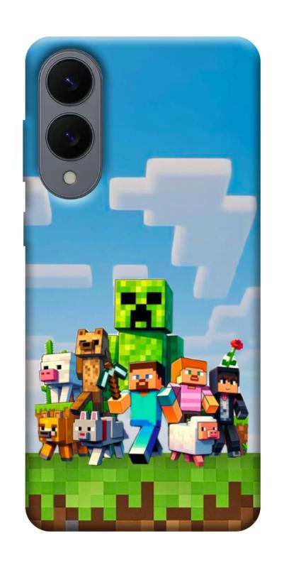 Чехол itsPrint Block Adventure для Samsung Galaxy S25 Edge, игры, купить оптом с доставкой