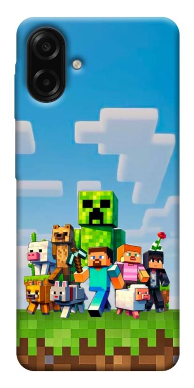 Чехол itsPrint Block Adventure для Samsung Galaxy A07, игры, купить оптом с доставкой