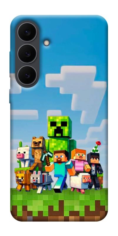 Чехол itsPrint Block Adventure для Samsung Galaxy S25 FE, игры, купить оптом с доставкой