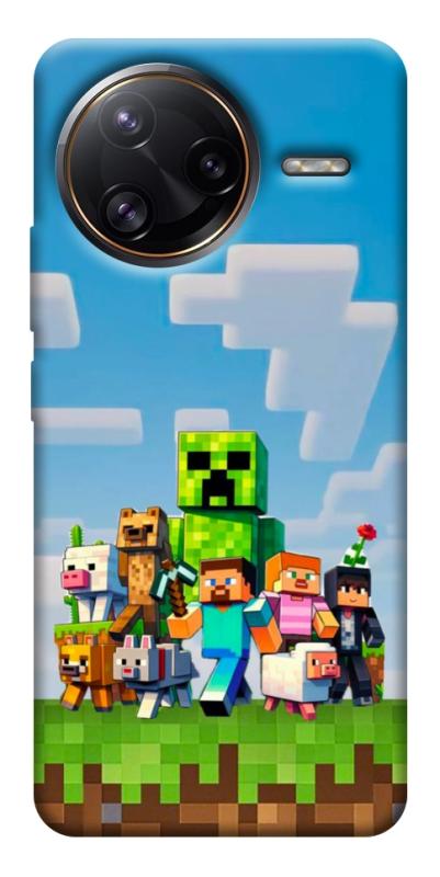 Чехол itsPrint Block Adventure для Xiaomi Poco F7, игры, купить оптом с доставкой
