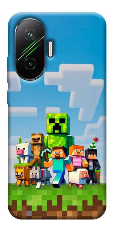 Чохол itsPrint Block Adventure для Xiaomi Poco F7, ігри, купити оптом з доставкою
