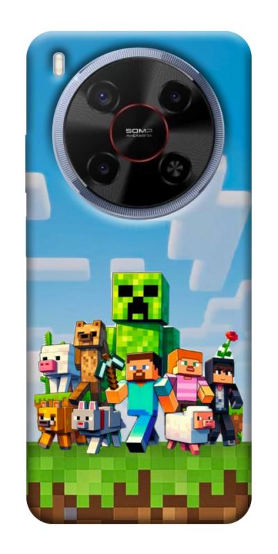 Чехол itsPrint Block Adventure для ZTE Nubia V70 Max, игры, купить оптом с доставкой
