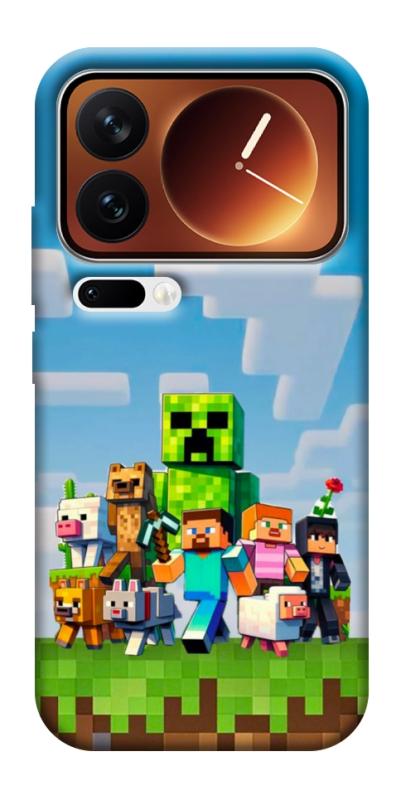 Чехол itsPrint Block Adventure для Xiaomi 17 Pro Max, игры, купить оптом с доставкой