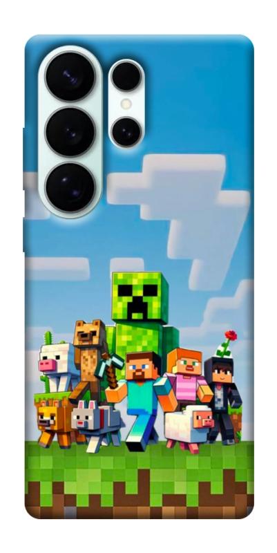 Чехол itsPrint Block Adventure для Samsung Galaxy S26 Ultra, игры, купить оптом с доставкой