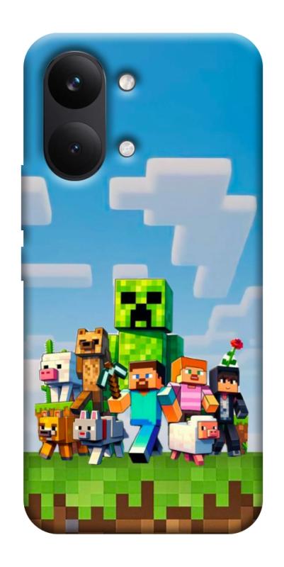 Чехол itsPrint Block Adventure для Xiaomi Poco X8 Pro Max, игры, купить оптом с доставкой