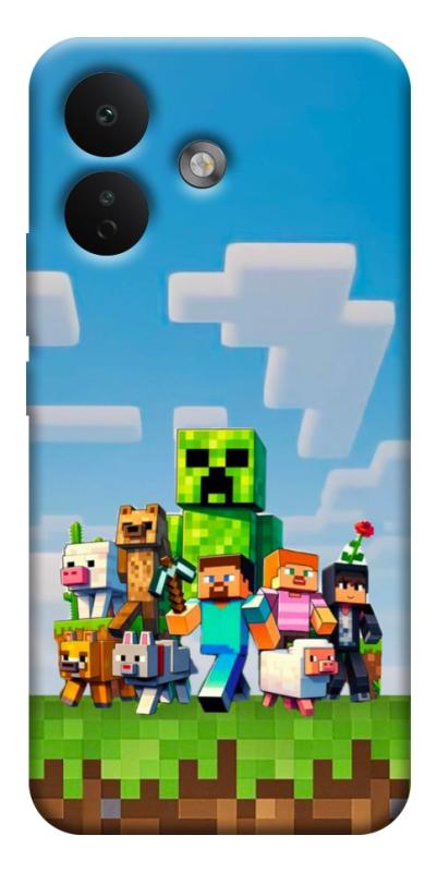 Чехол itsPrint Block Adventure для Xiaomi Redmi Note 17 Pro, игры, купить оптом с доставкой