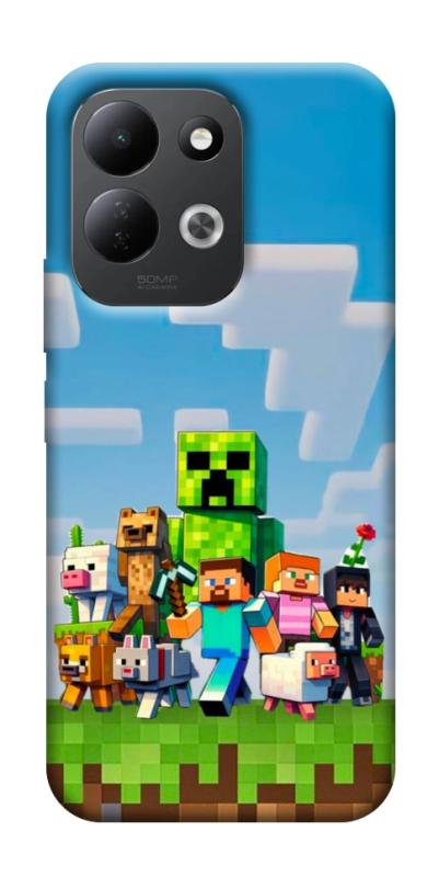 Чохол itsPrint Block Adventure для Xiaomi Redmi 17, ігри, купити оптом з доставкою