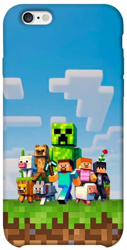 Чехол itsPrint Block Adventure для Apple iPhone 6/6s (4.7"), игры, купить оптом с доставкой