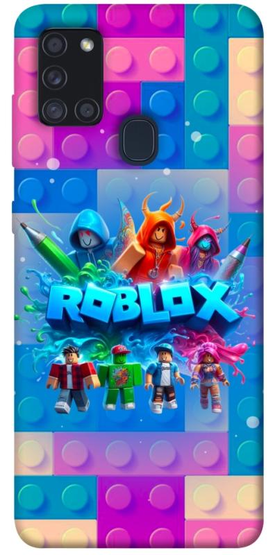 Чехол itsPrint Brick logo для Samsung Galaxy A21s, игры, купить оптом с доставкой