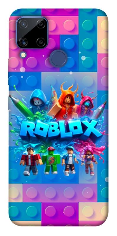 Чехол itsPrint Brick logo для Realme C15, игры, купить оптом с доставкой