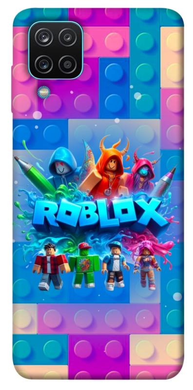 Чехол itsPrint Brick logo для Samsung Galaxy A12, игры, купить оптом с доставкой