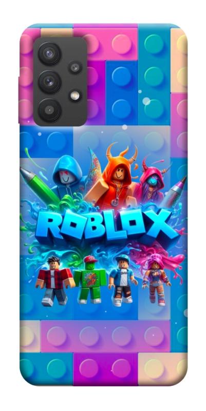 Чехол itsPrint Brick logo для Samsung Galaxy A32 (A326B) 5G, игры, купить оптом с доставкой
