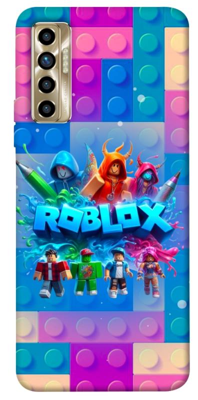 Чохол itsPrint Brick logo для TECNO Camon 17P, ігри, купити оптом з доставкою