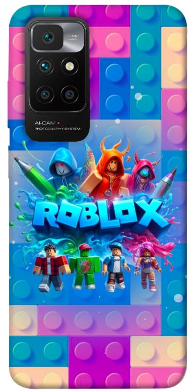 Чехол itsPrint Brick logo для Xiaomi Redmi 10, игры, купить оптом с доставкой