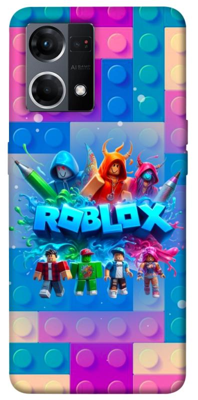 Чохол itsPrint Brick logo для Oppo Reno 7 4G, ігри, купити оптом з доставкою