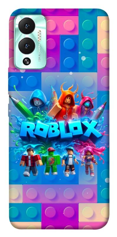 Чехол itsPrint Brick logo для Infinix Hot 12 Play, игры, купить оптом с доставкой