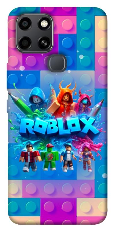 Чехол itsPrint Brick logo для Infinix Smart 6, игры, купить оптом с доставкой