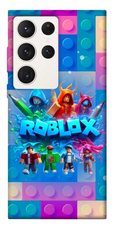 Чехол itsPrint Brick logo для Samsung Galaxy S23 Ultra, игры, купить оптом с доставкой