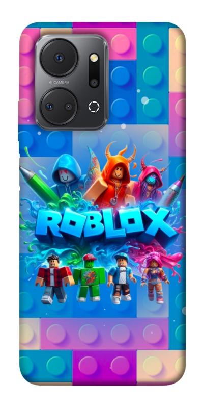 Чехол itsPrint Brick logo для Huawei Honor X7a, игры, купить оптом с доставкой