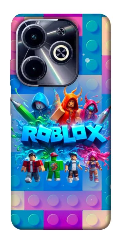 Чехол itsPrint Brick logo для Infinix Hot 40i, игры, купить оптом с доставкой