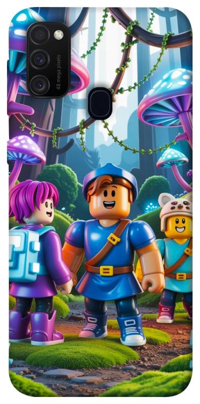 Чехол itsPrint Mushroom forest для Samsung Galaxy M30s / M21, игры, купить оптом с доставкой