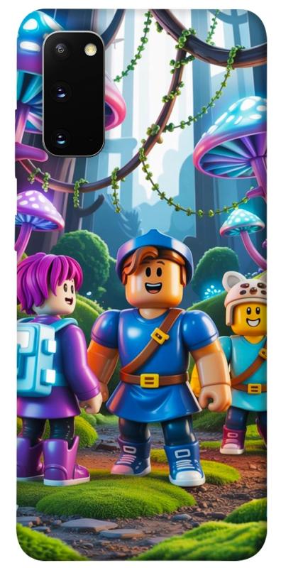 Чехол itsPrint Mushroom forest для Samsung Galaxy S20, игры, купить оптом с доставкой