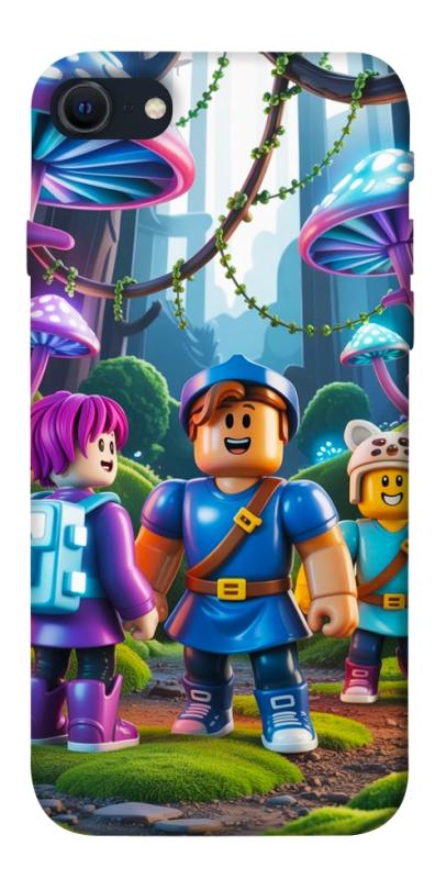 Чехол itsPrint Mushroom forest для Apple iPhone SE (2020), игры, купить оптом с доставкой
