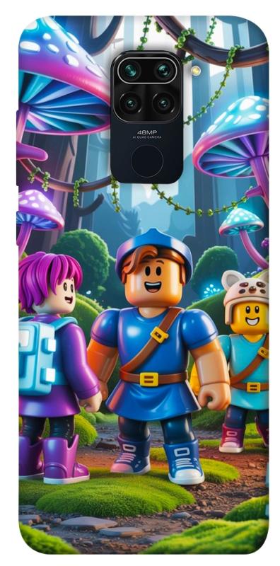 Чехол itsPrint Mushroom forest для Xiaomi Redmi Note 9 / Redmi 10X, игры, купить оптом с доставкой