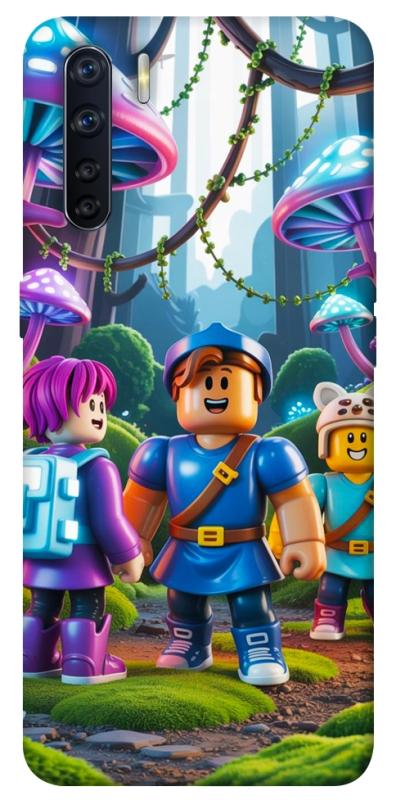 Чехол itsPrint Mushroom forest для Oppo A91, игры, купить оптом с доставкой