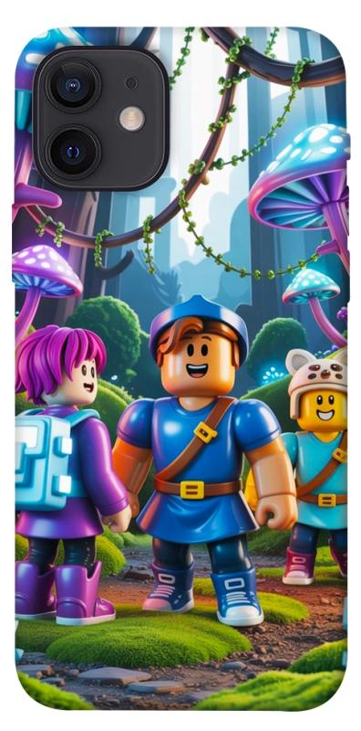 Чехол itsPrint Mushroom forest для Apple iPhone 12 Pro (6.1"), игры, купить оптом с доставкой