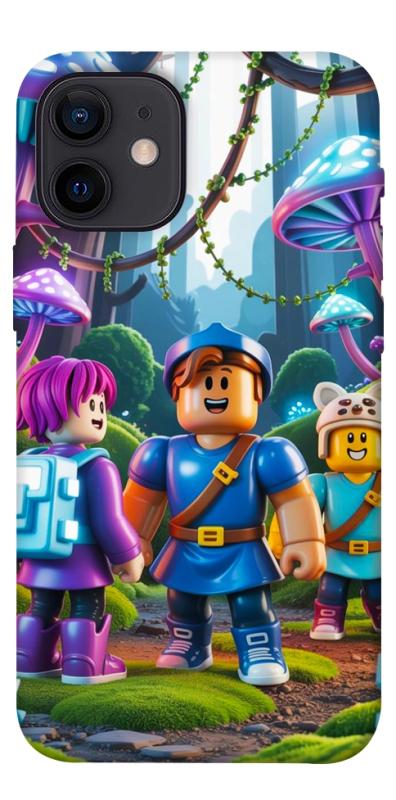 Чехол itsPrint Mushroom forest для Apple iPhone 12 mini (5.4"), игры, купить оптом с доставкой