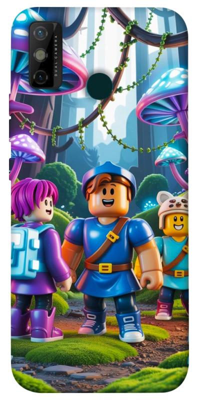 Чехол itsPrint Mushroom forest для TECNO Spark 6 Go, игры, купить оптом с доставкой
