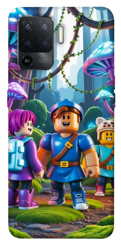 Чехол itsPrint Mushroom forest для Oppo Reno 5 Lite, игры, купить оптом с доставкой