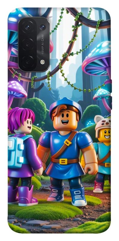 Чехол itsPrint Mushroom forest для Oppo A54 4G, игры, купить оптом с доставкой