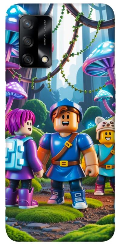 Чехол itsPrint Mushroom forest для Oppo A74 4G, игры, купить оптом с доставкой