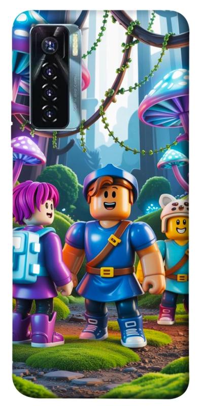 Чехол itsPrint Mushroom forest для TECNO Camon 17 Pro, игры, купить оптом с доставкой