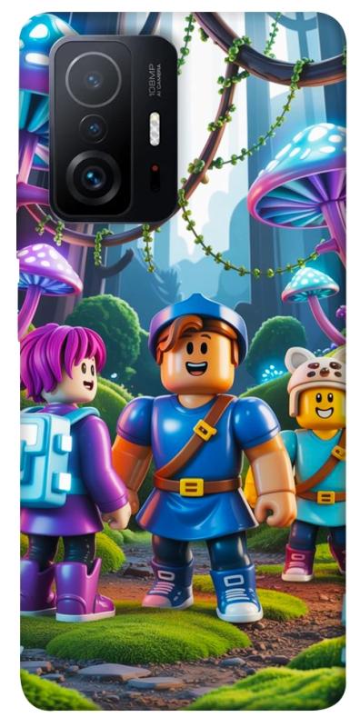 Чехол itsPrint Mushroom forest для Xiaomi 11T / 11T Pro, игры, купить оптом с доставкой