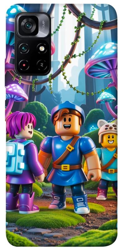 Чехол itsPrint Mushroom forest для Xiaomi Poco M4 Pro 5G, игры, купить оптом с доставкой