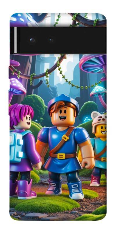 Чехол itsPrint Mushroom forest для Google Pixel 6, игры, купить оптом с доставкой