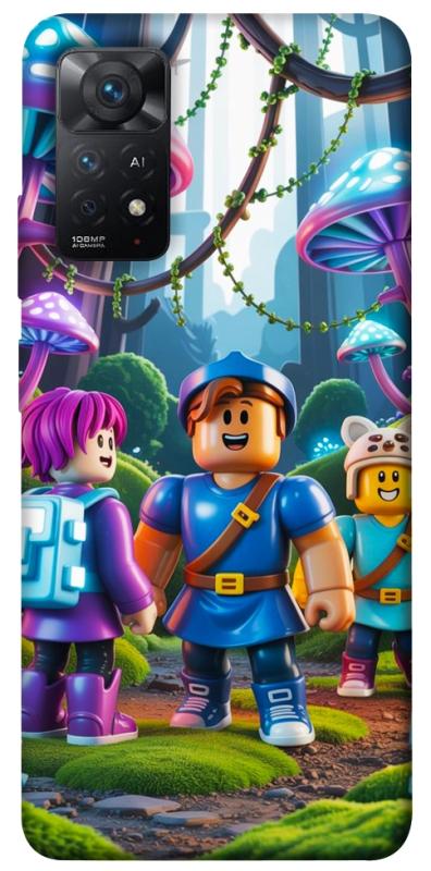 Чехол itsPrint Mushroom forest для Xiaomi Redmi Note 11 Pro 4G/5G, игры, купить оптом с доставкой