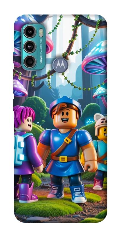 Чохол itsPrint Mushroom forest для Motorola Moto G60, ігри, купити оптом з доставкою