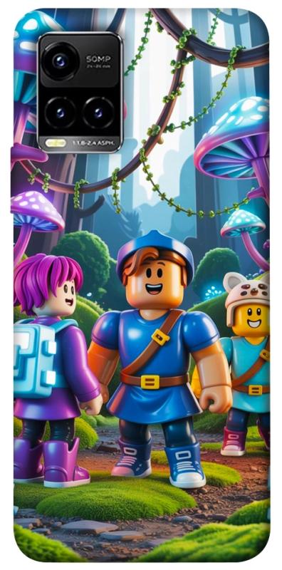 Чехол itsPrint Mushroom forest для Vivo Y21 / Y33s, игры, купить оптом с доставкой